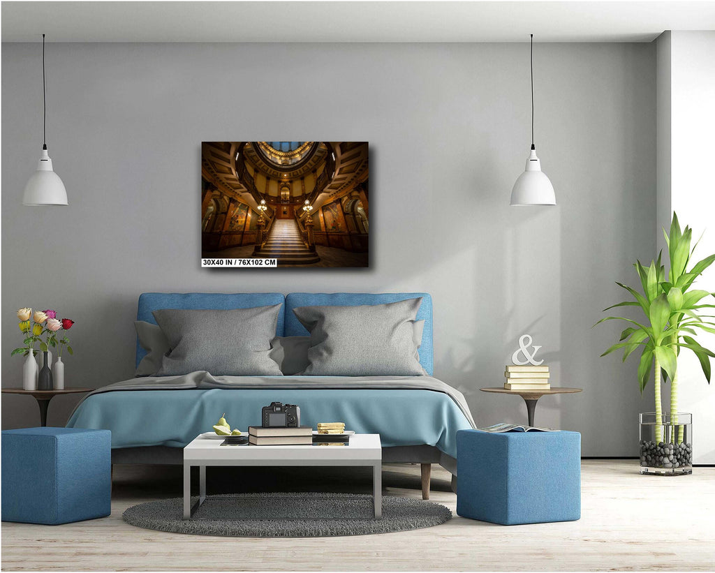 Colorado Capitol Rotunda Print: Denver Historical Architecture Wall Art
