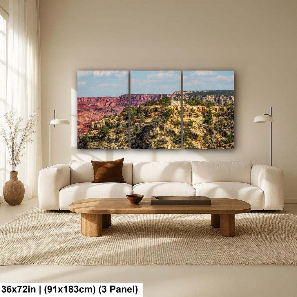 Desert View Watchtower Overlooking Grand Canyon, Arizona Canyon Wall Art, Southwestern Landscape Photography Print