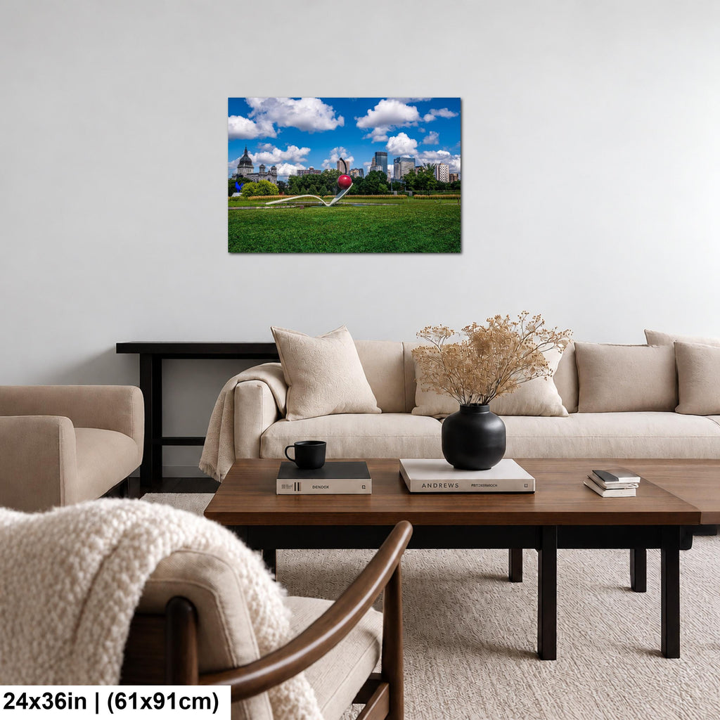 Twin Cities Icon: Spoonbridge Cherry Minneapolis Minnesota Photo Wall Art