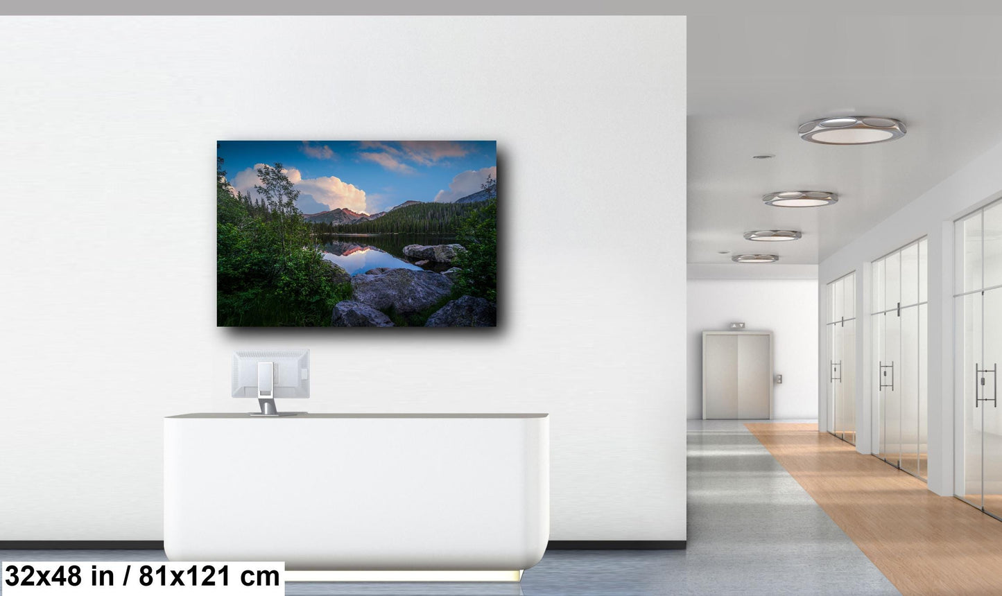 Bear Lake, Rocky Mountain National Park Photography Print: Colorado Landscape Wall Art