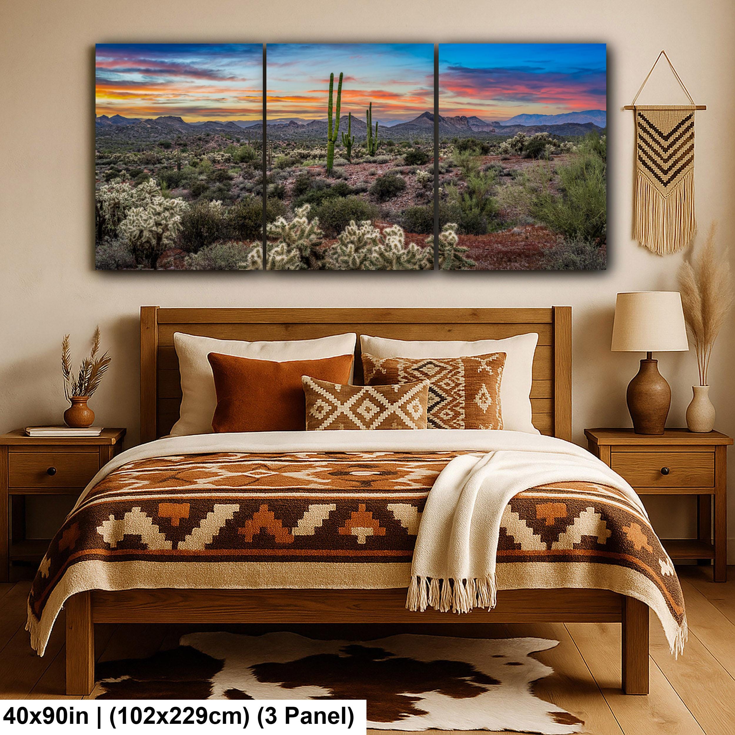 Sonoran Desert Sunset, Lost Dutchman State Park Arizona Southwest Photography Wall Art