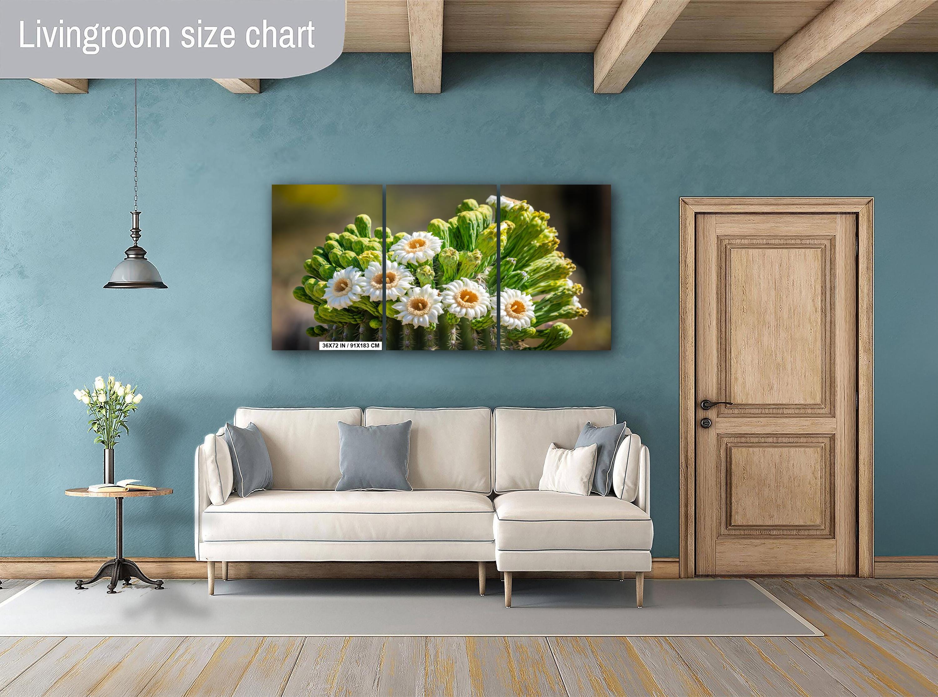 Arizona Saguaro Cactus Flower: Sonoran Desert Nature Photography Wall Art