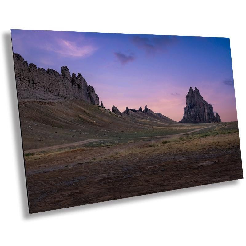 Shiprock New Mexico Photography Print: Monument Valley Wall Art