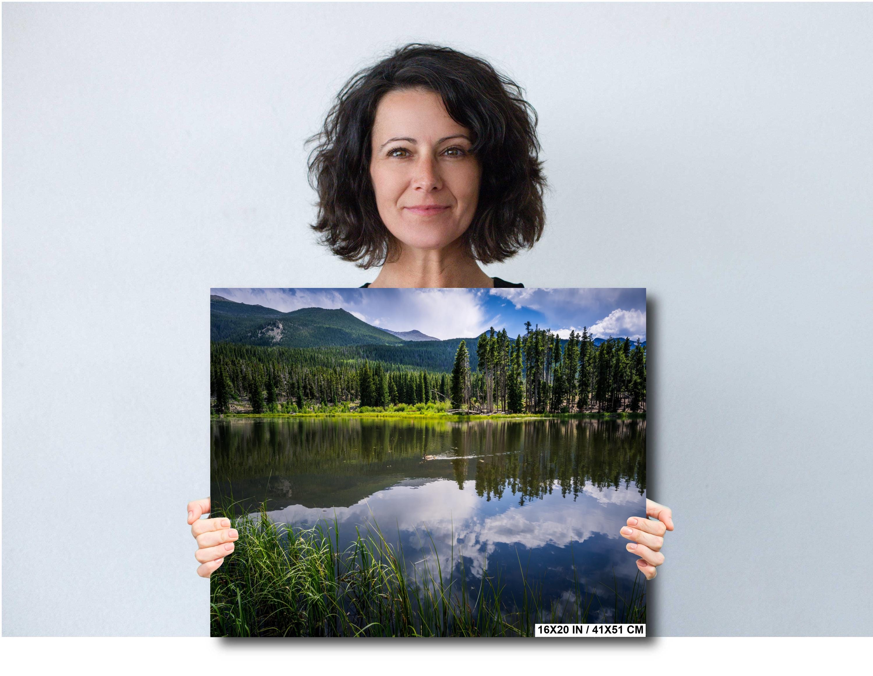 Rocky Mountain National Park Print: Colorado Lake Reflection Photography