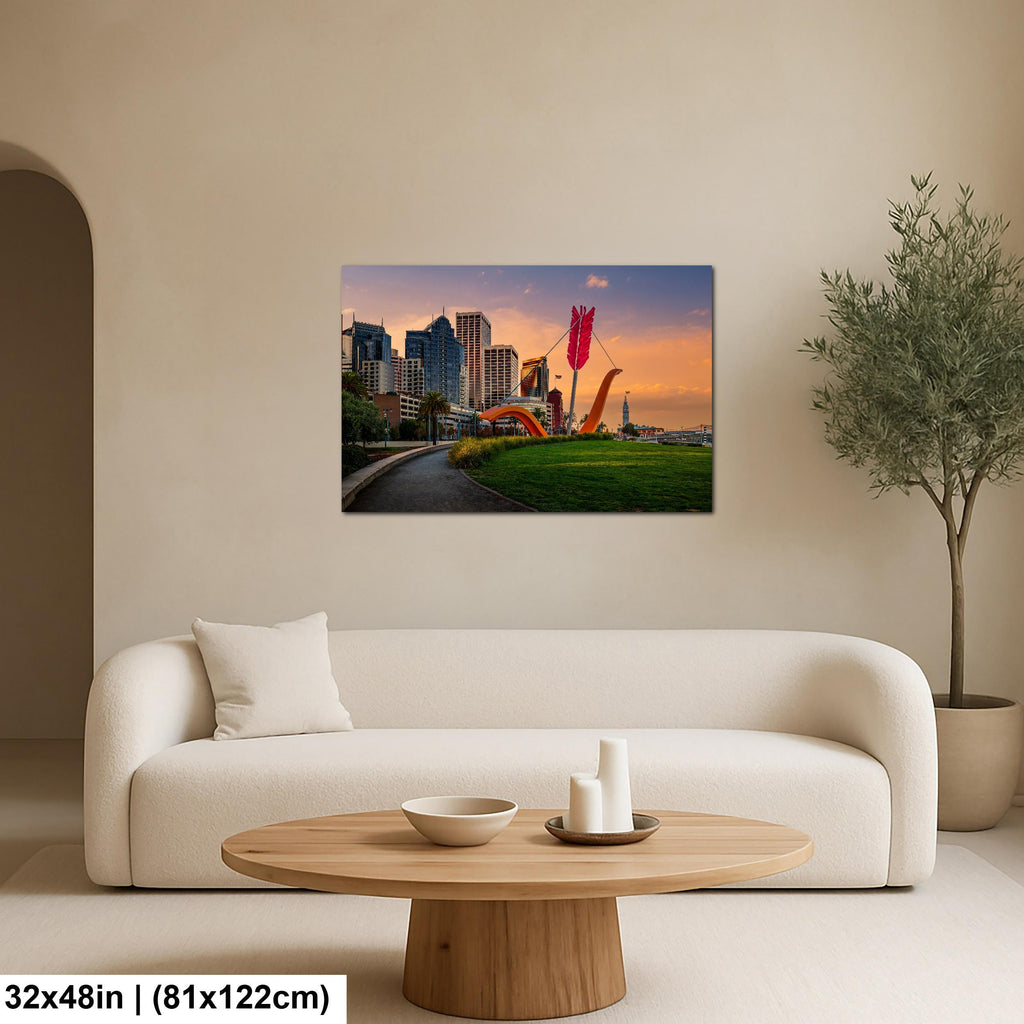 Giant Arrow: Cupid's Span San Francisco California Photography Wall Art