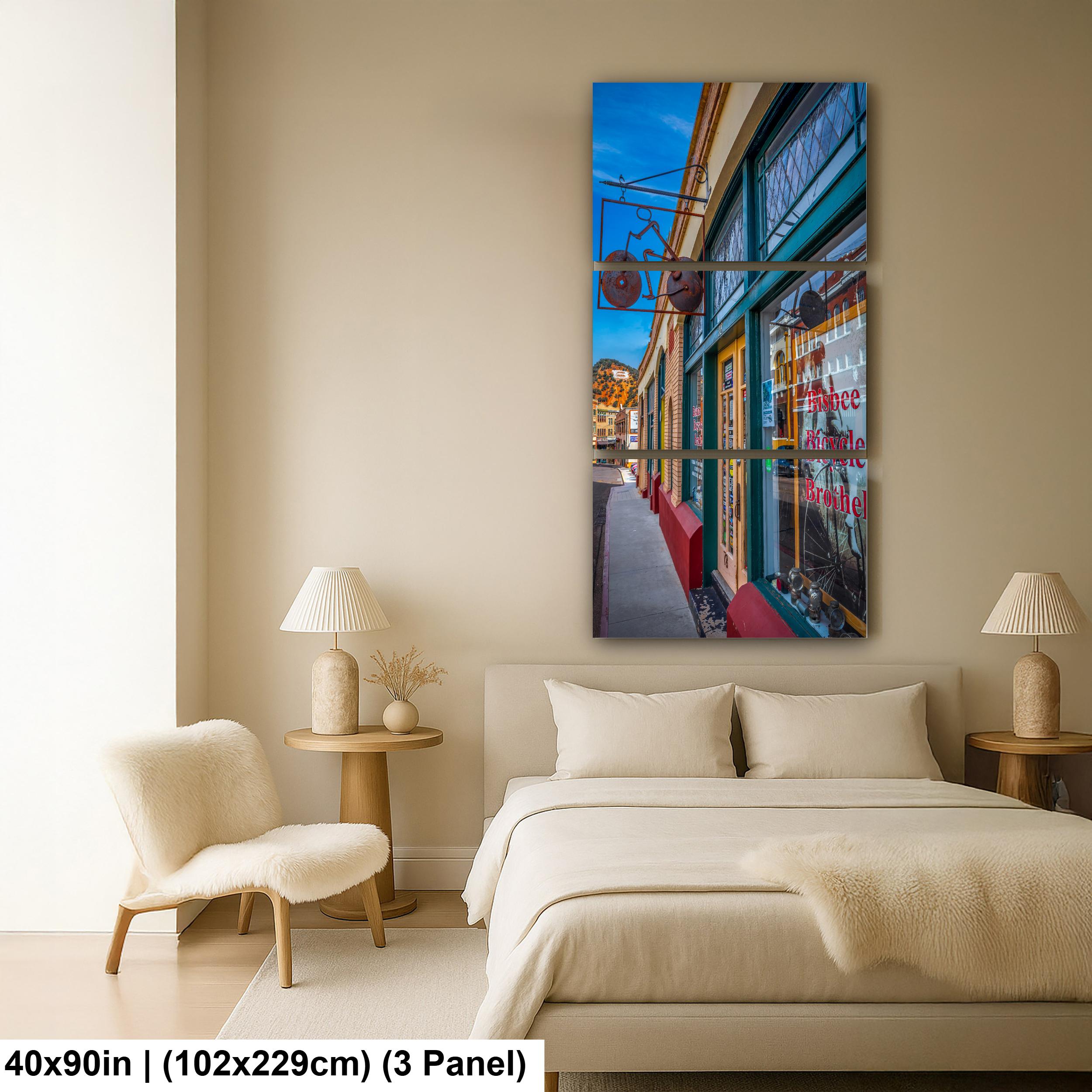 Bisbee Bicycle Brothel Historic Arizona Street Scene Photography Wall Art