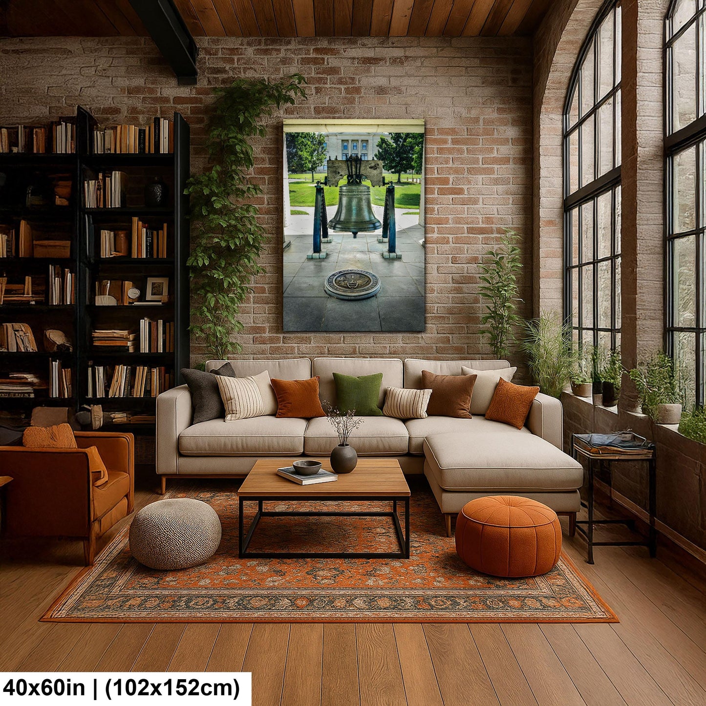 Liberty Bell Replica, Arkansas State Capitol, Little Rock Arkansas, Photography Print Wall Art
