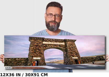 Roosevelt Arch Yellowstone National Park Photography Print