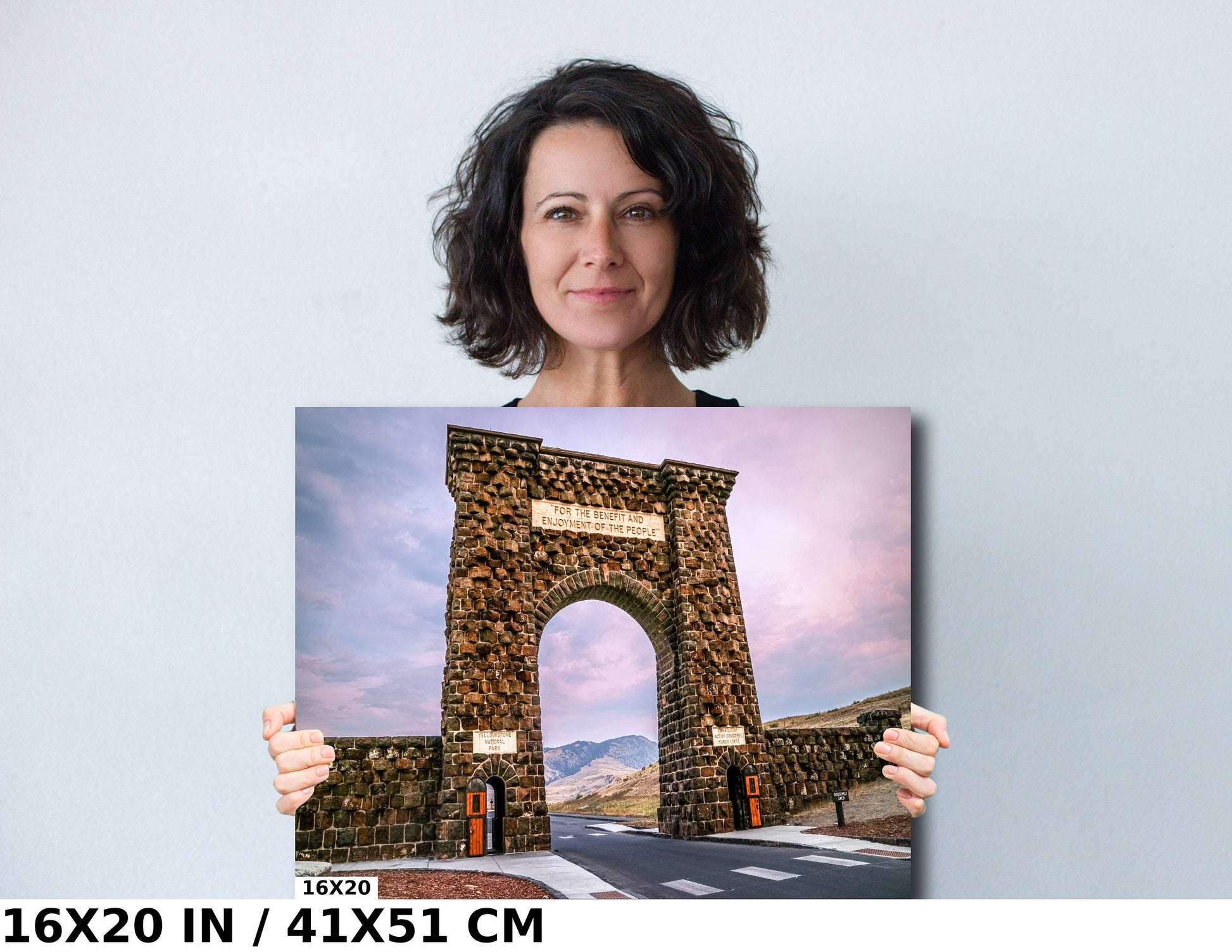 Roosevelt Arch Yellowstone National Park Photography Print