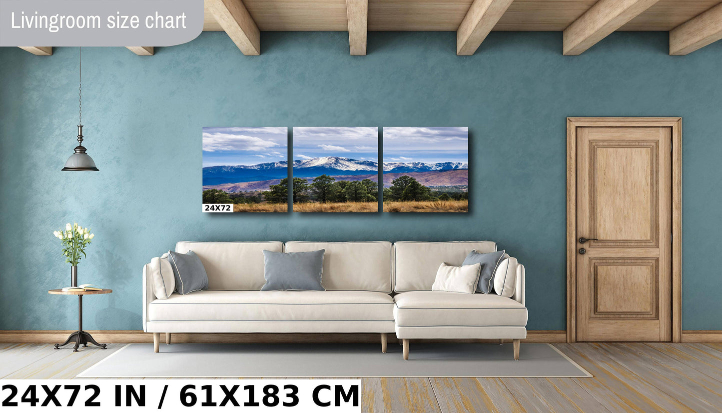 Pikes Peak Colorado Print: Mountain Landscape Photography Wall Art