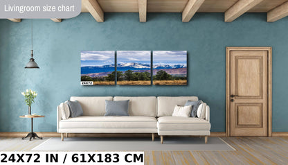 Pikes Peak Colorado Print: Mountain Landscape Photography Wall Art