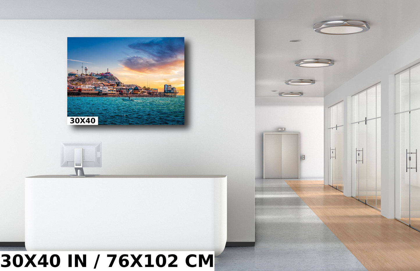 Puerto Peñasco Wall Art – Mexico Seascape Print | Rocky Point Canvas Art