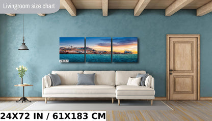 Puerto Peñasco Wall Art – Mexico Seascape Print | Rocky Point Canvas Art