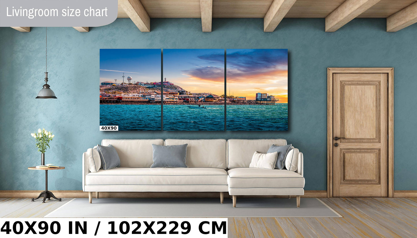 Puerto Peñasco Wall Art – Mexico Seascape Print | Rocky Point Canvas Art