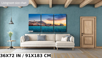 Puerto Peñasco Wall Art – Mexico Seascape Print | Rocky Point Canvas Art