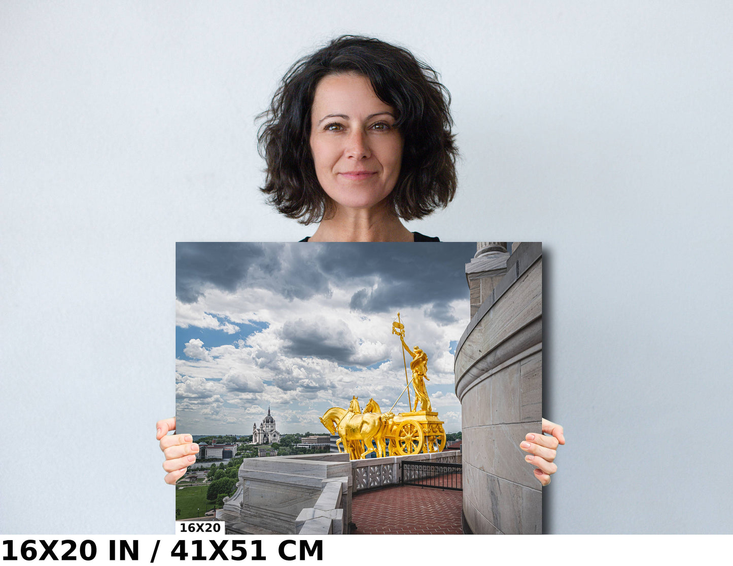 Minnesota State Capitol Stairway Historic Architecture Photography Wall Art