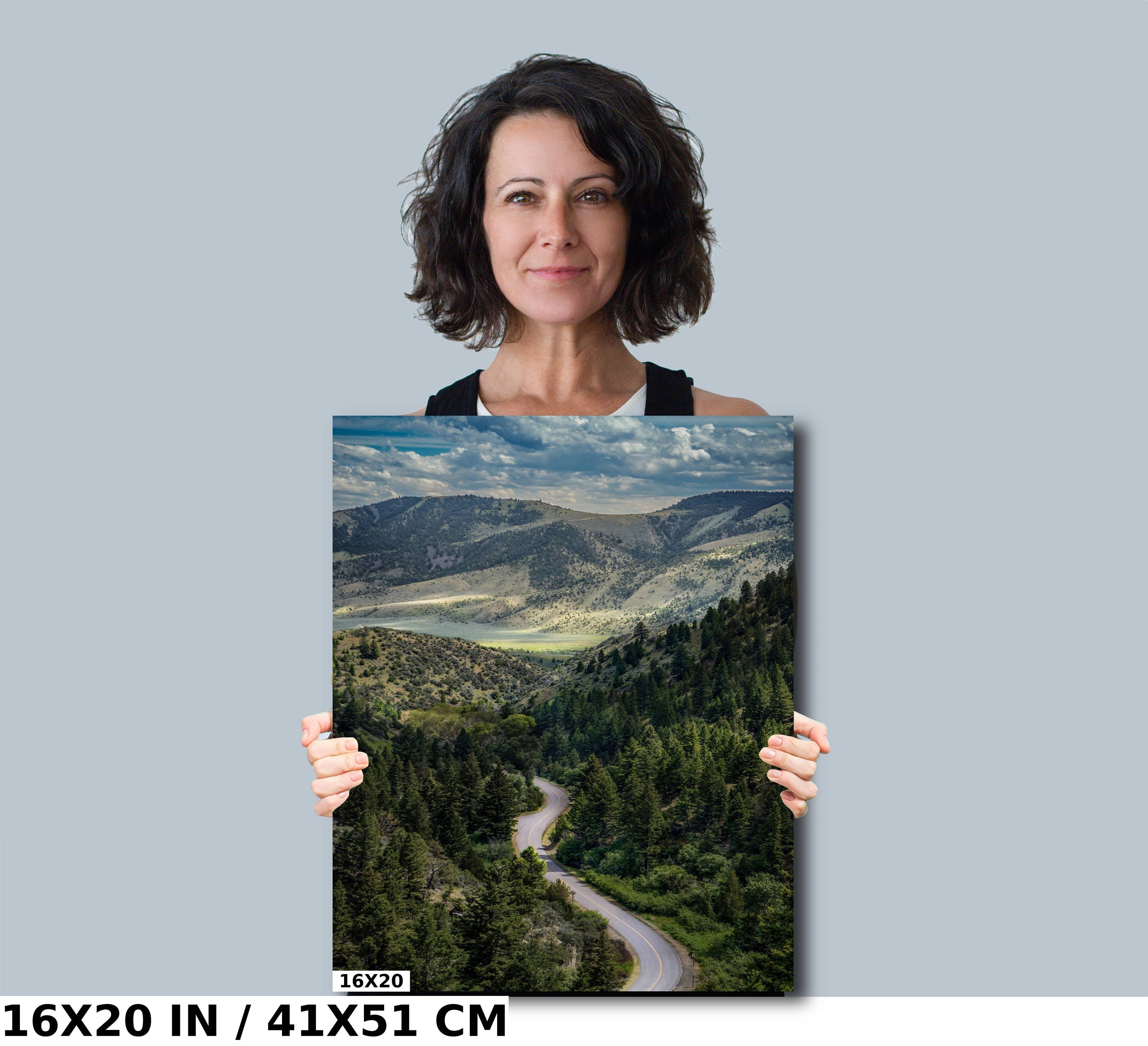 Lewis & Clark Caverns State Park Print: Montana Scenic Roadside View