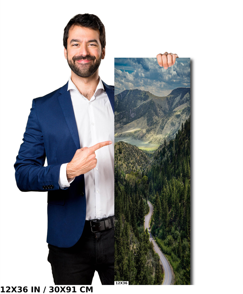 Lewis & Clark Caverns State Park Print: Montana Scenic Roadside View