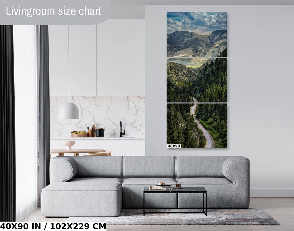 Lewis & Clark Caverns State Park Print: Montana Scenic Roadside View
