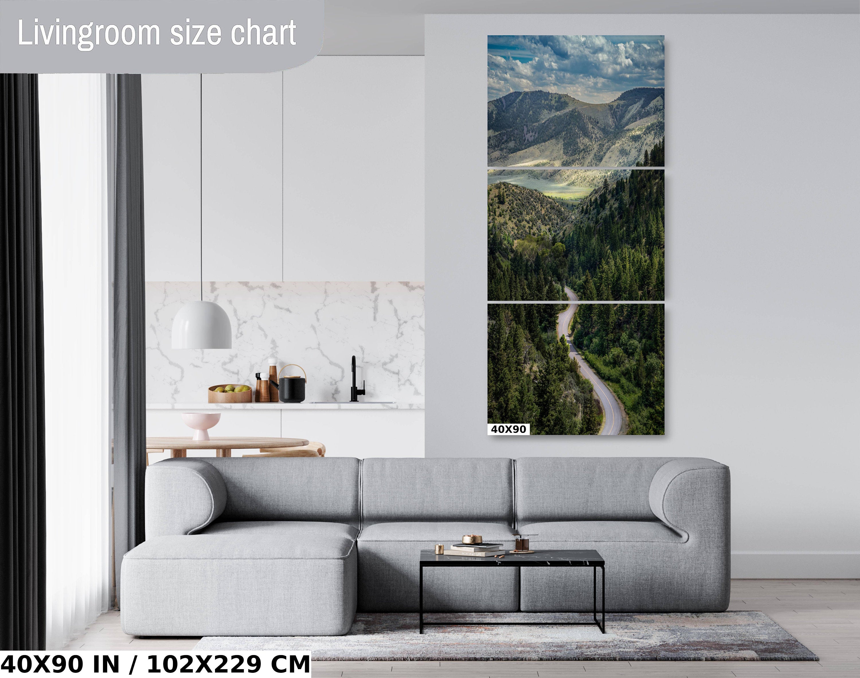 Lewis & Clark Caverns State Park Print: Montana Scenic Roadside View