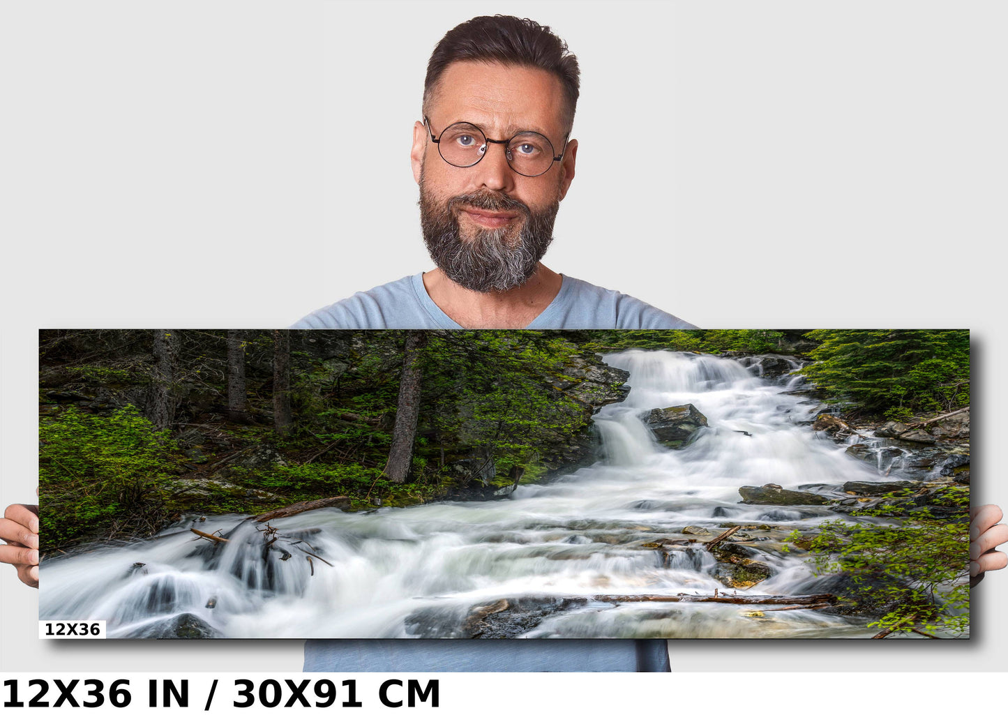 Lost Creek Falls Print: Montana Landscape Wall Art