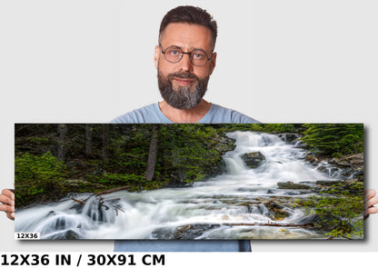 Lost Creek Falls Print: Montana Landscape Wall Art