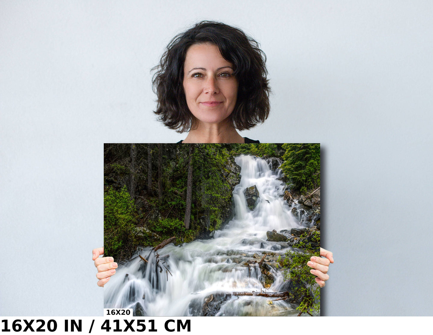 Lost Creek Falls Print: Montana Landscape Wall Art