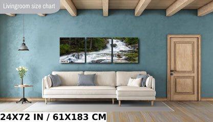 Lost Creek Falls Print: Montana Landscape Wall Art
