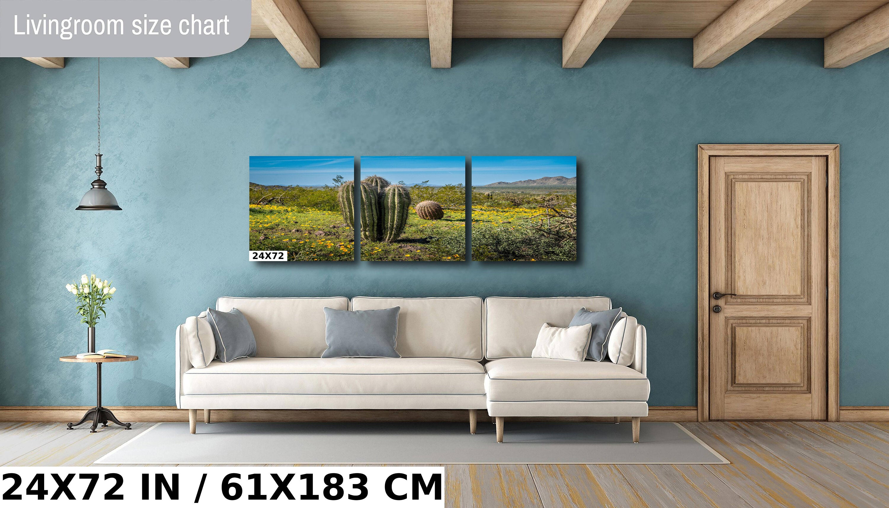 Saguaro Cactus Arizona Desert Landscape Photography Wall Art