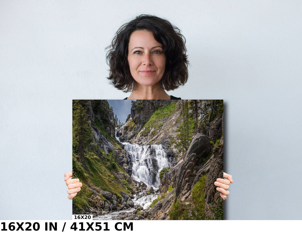 Mystic Falls Yellowstone National Park Wyoming Photography Wall Art