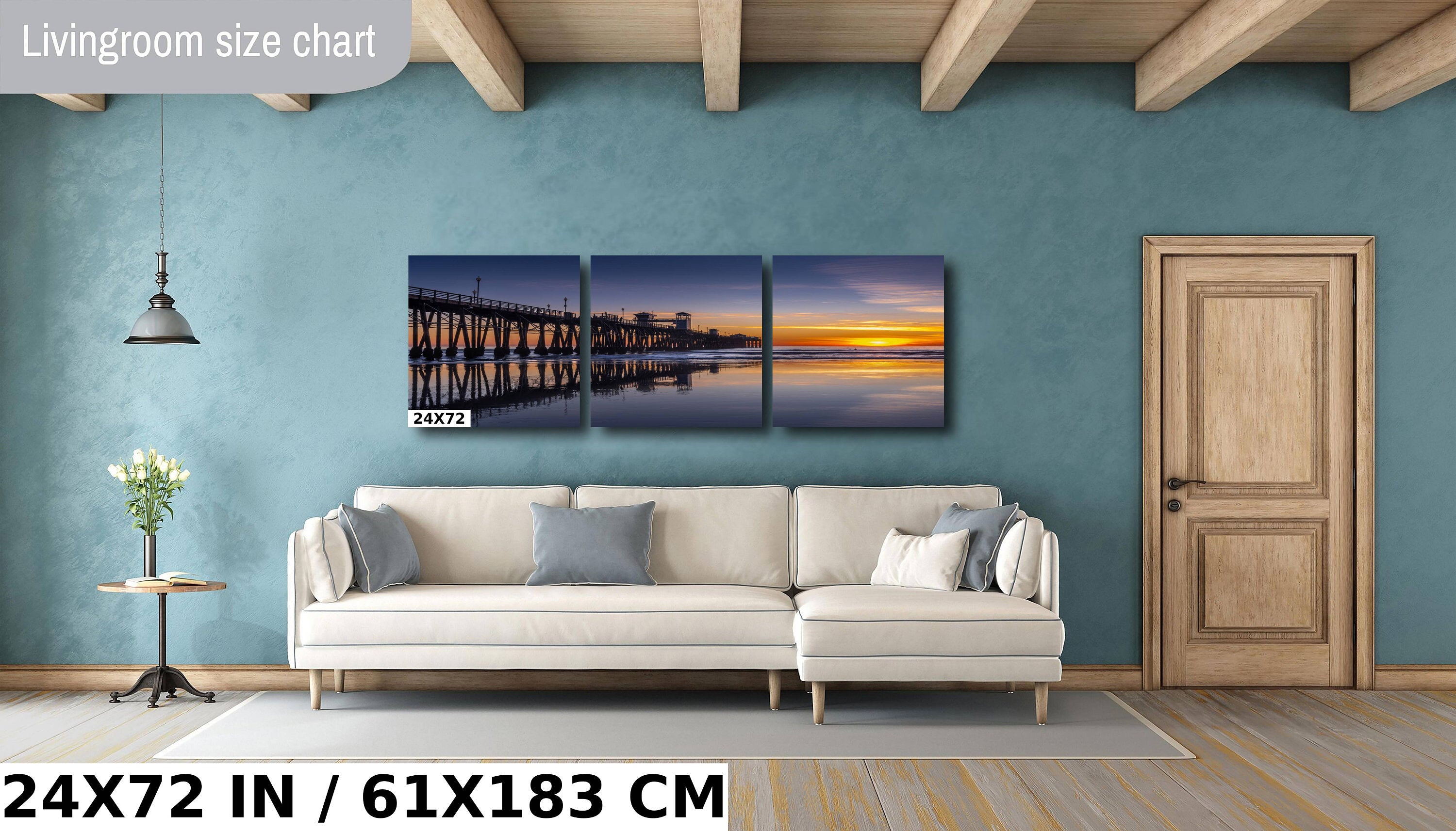 Oceanside Pier Sunset Print: California Coastal