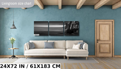 Oceanside Pier Black and White Print: California Coast