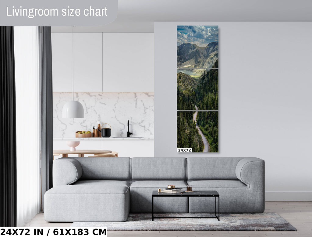 Lewis & Clark Caverns State Park Print: Montana Scenic Roadside View