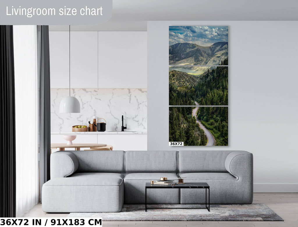 Lewis & Clark Caverns State Park Print: Montana Scenic Roadside View