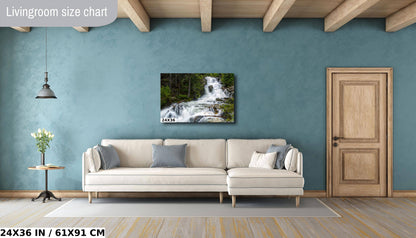 Lost Creek Falls Print: Montana Landscape Wall Art