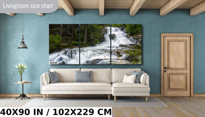 Lost Creek Falls Print: Montana Landscape Wall Art