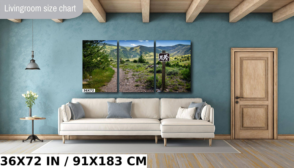 Lewis & Clark State Park Hiking Trail Print: Montana Nature Wall Art