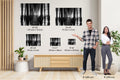 Oceanside Pier's Structural Beauty Monochromatic California Wall Art