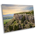Madison Buffalo Jump Montana Landscape Photo Print Wall Art