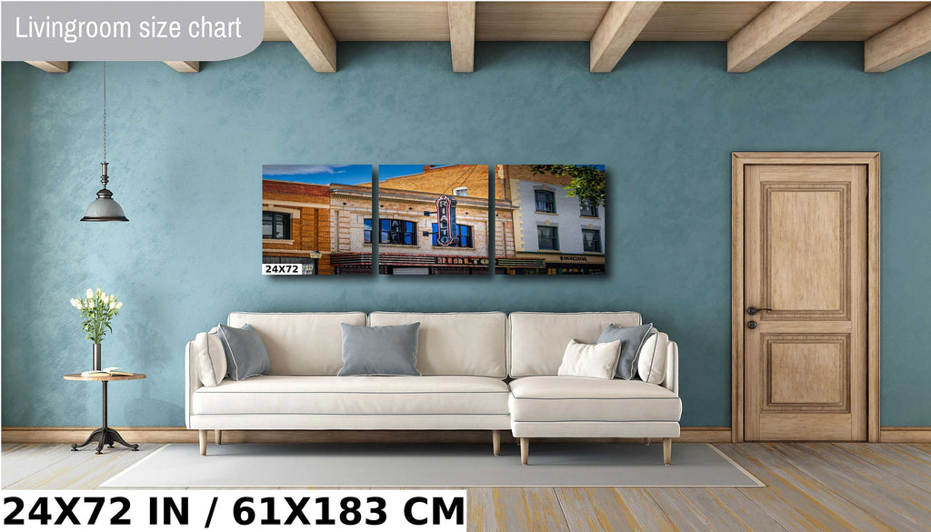 Rialto Theatre Signage Print: Vintage Bozeman Montana Landmark Wall Art