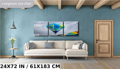 Sea Creature Balloon Fiesta Art Print: Albuquerque, New Mexico