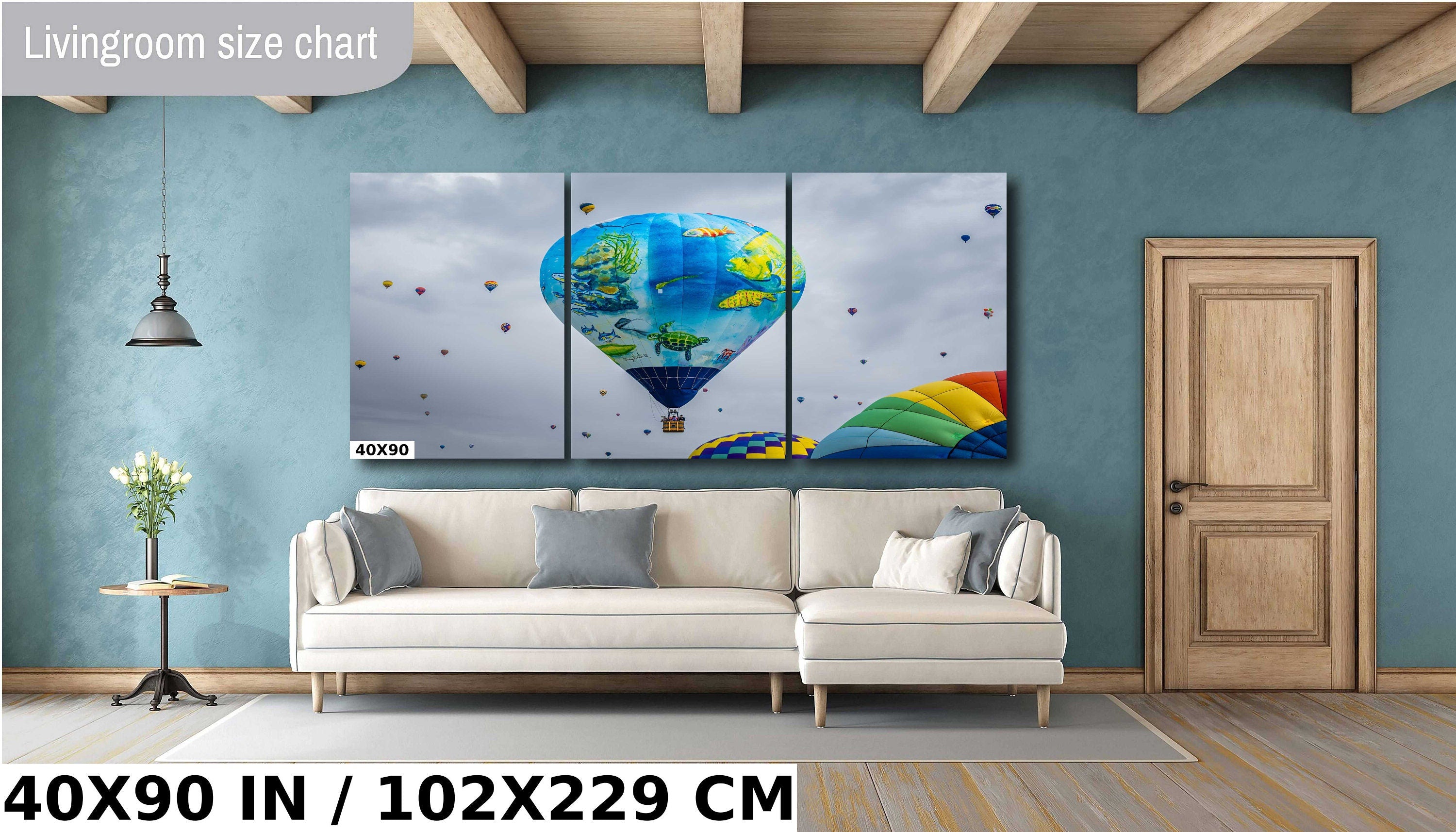 Sea Creature Balloon Fiesta Art Print: Albuquerque, New Mexico