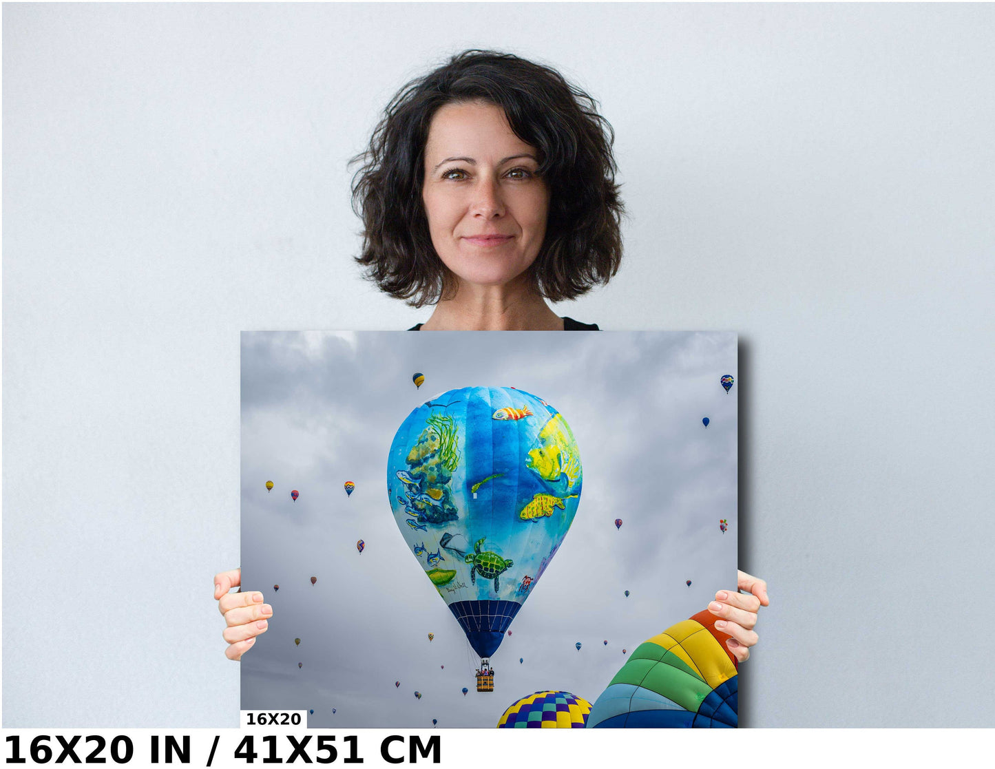 Sea Creature Balloon Fiesta Art Print: Albuquerque, New Mexico