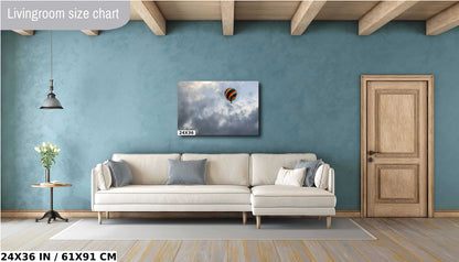Hot Air Balloon Print: Albuquerque Festival Wall Art
