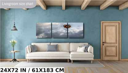 Hot Air Balloon Print: Albuquerque Festival Wall Art
