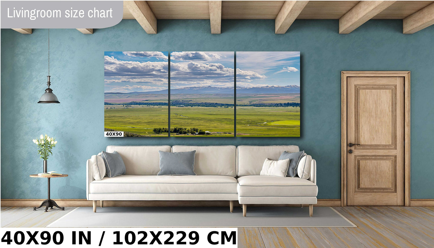 Montana Landscape Print: Madison Buffalo Jump State Park Wall Art