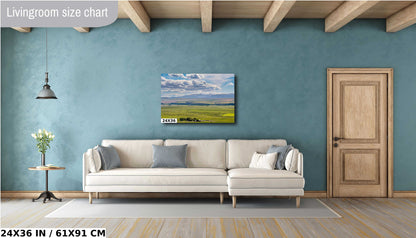 Montana Landscape Print: Madison Buffalo Jump State Park Wall Art