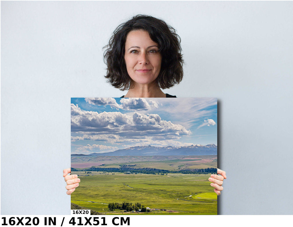 Montana Landscape Print: Madison Buffalo Jump State Park Wall Art