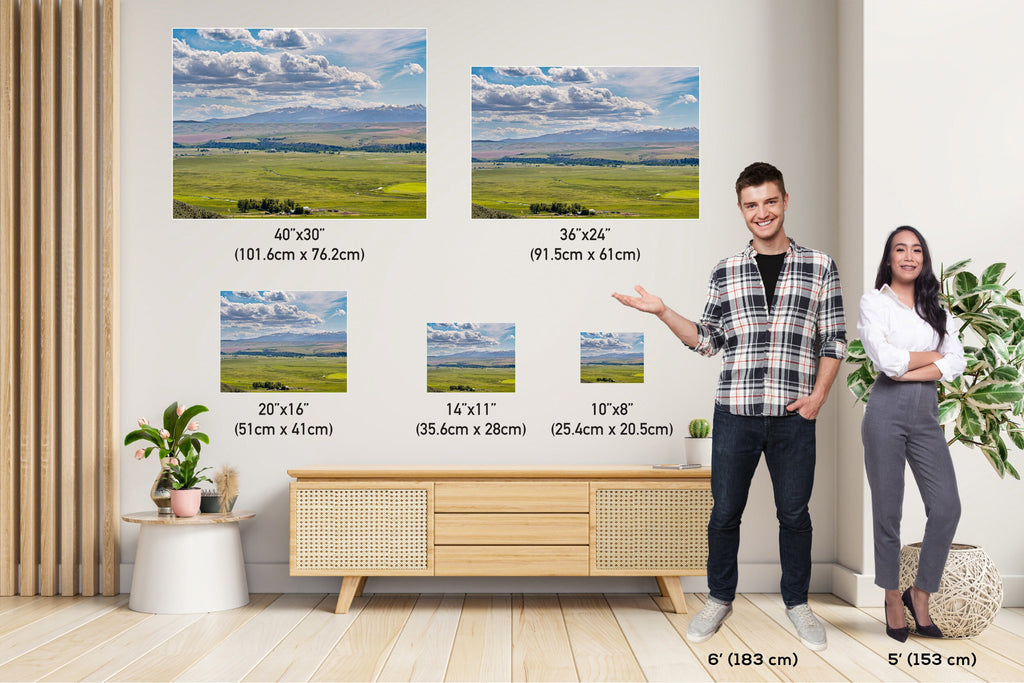 Montana Landscape Print: Madison Buffalo Jump State Park Wall Art