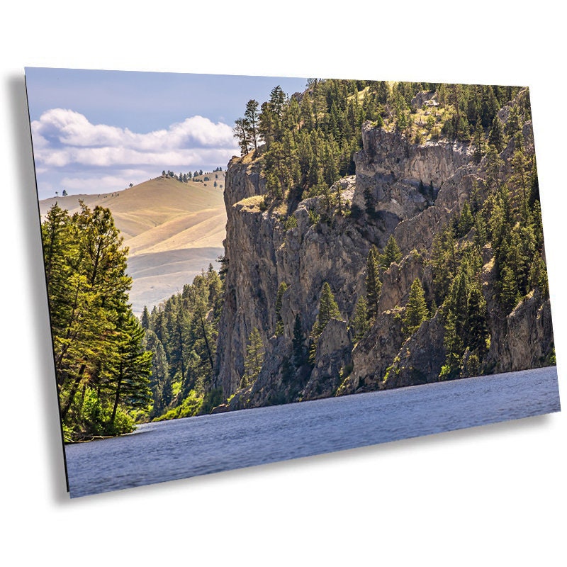 Majestic Passage: Gates of the Mountains Wilderness Wall Art Helen Montana Print